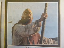 Singing on the Viking Longship in Lofoten